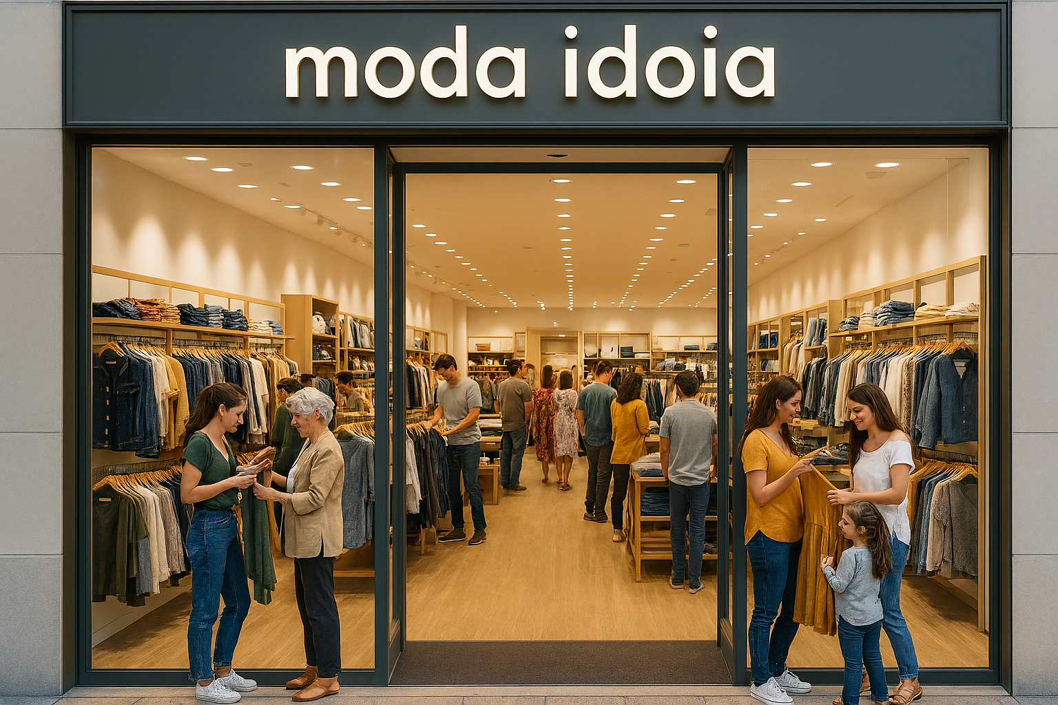 Fotografia de la tenda per davantñ.